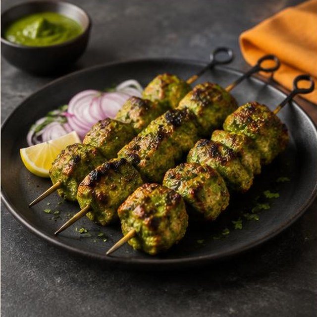 Hariyali Chicken Tikka Grill