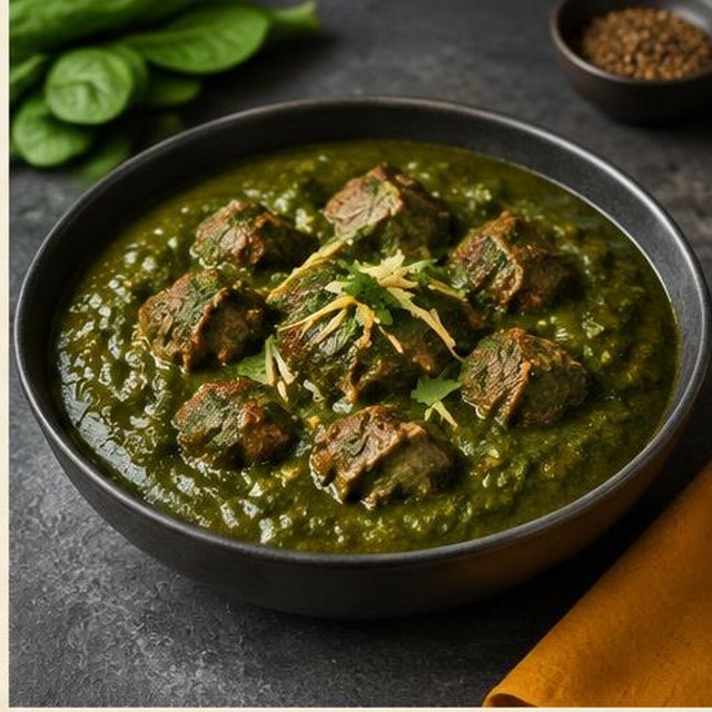 Mutton Palak