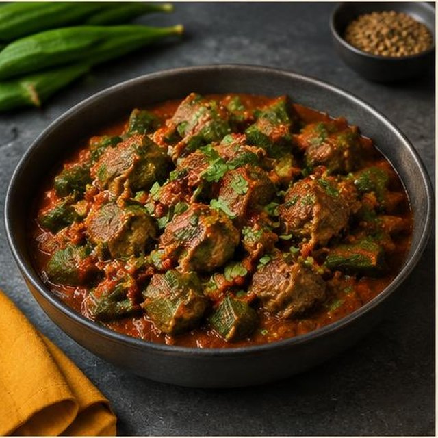 Mutton Bhindi Masala