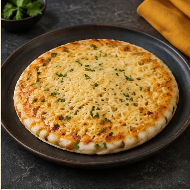 Cheese onion uttapam