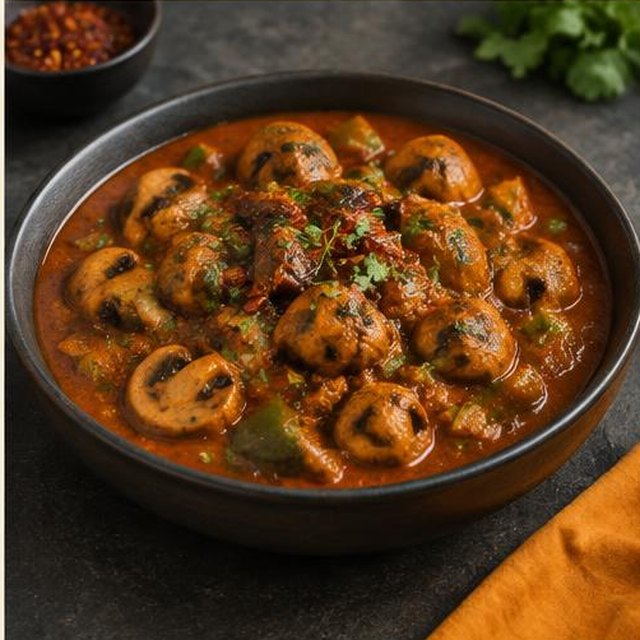 Mushroom Kadai